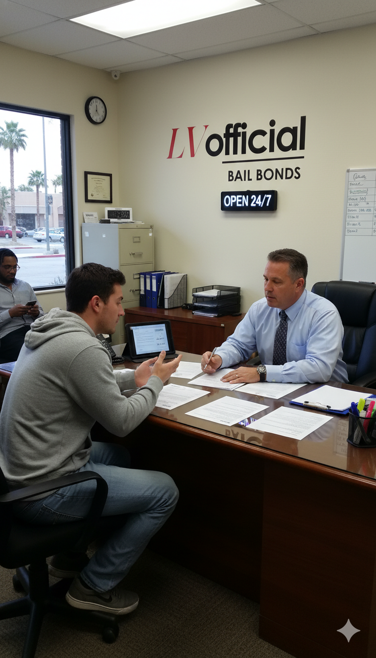 Misdemeanor Bail Bonds Near Me, Las Vegas, Nevada | 24 Hour Licensed bail bondsman with Online Appointments Available